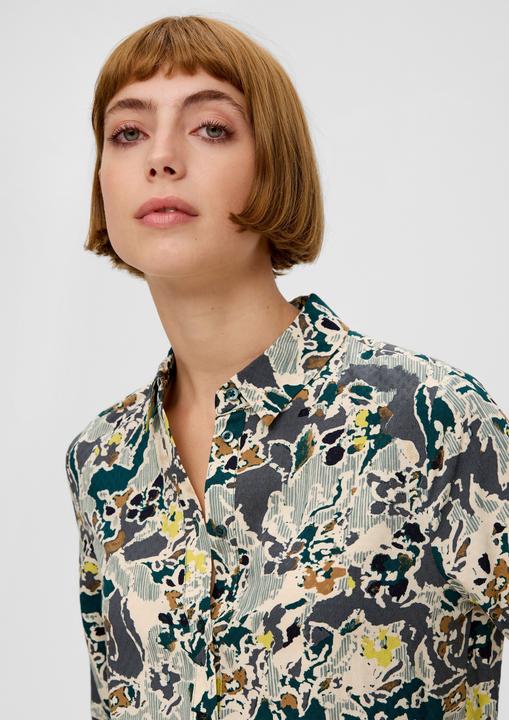 Produktbild S.Oliver Bluse Hemdbluse aus Viskose (34)