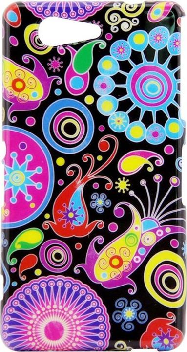 Actual product image König Design Protective Case Mobile Case TPU for Mobile Sony Xperia Z3 Compact Colourful Pattern Abstract (Sony Xperia Z3 Compact)