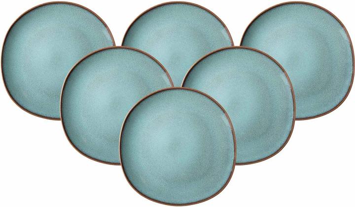 Actual product image Villeroy & Boch Dinner plate Lave 6 pieces, Blue (6 x, 28 cm)