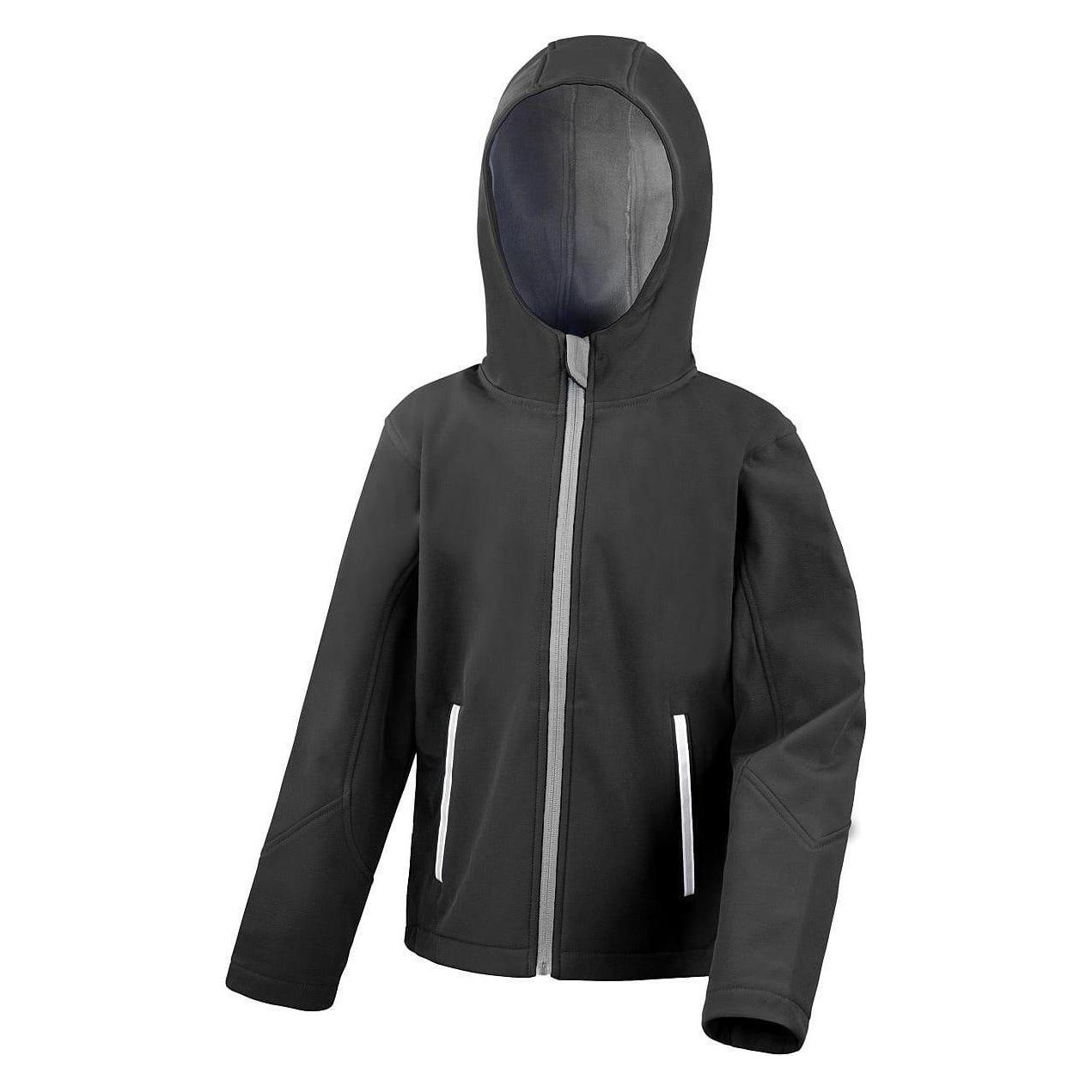 Regatta, Unisex, Outdoorjacken, Regenjacke Für Kinder (10XL), Schwarz, Mehrfarbig, Grau, 10XL