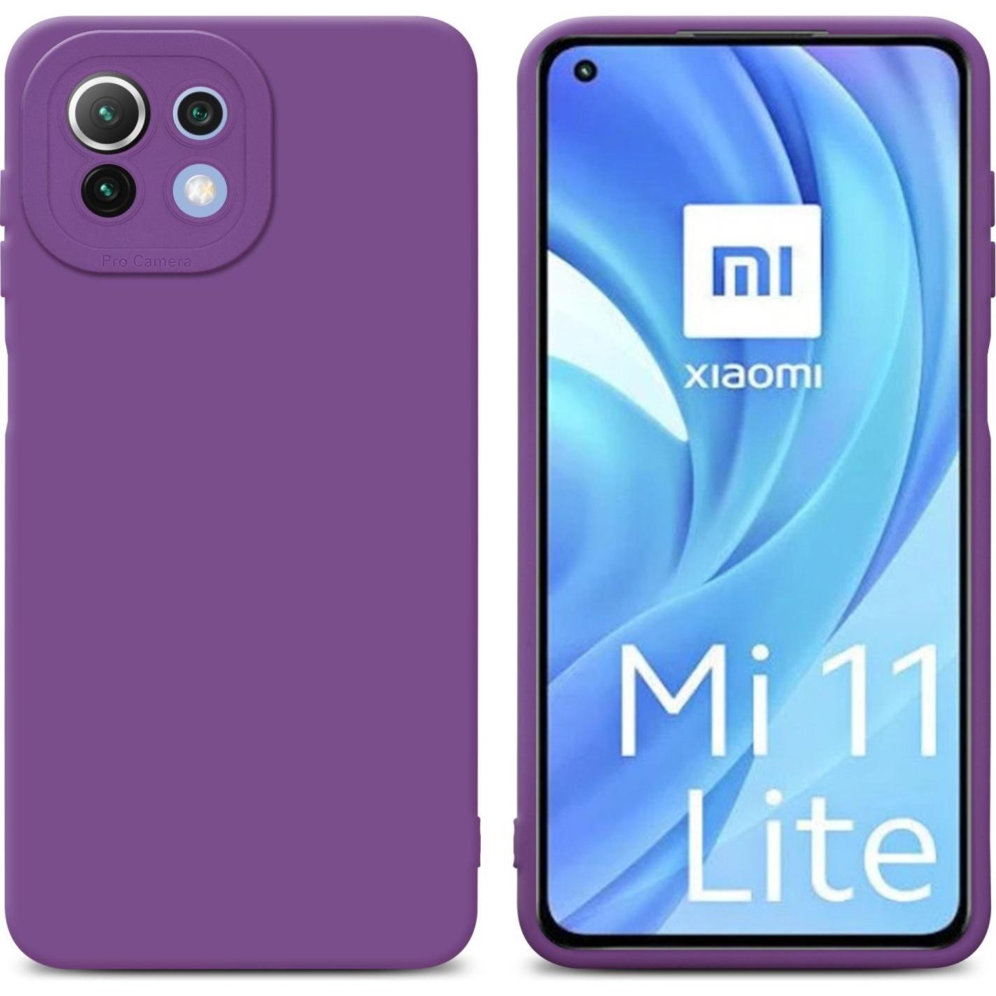 Cadorabo Hülle für Xiaomi Mi 11 LITE (4G / 5G) / 11 LITE NE im TPU Fluid LM162 Style (Xiaomi Mi 11 Lite, Xiaomi Mi 11 Li...