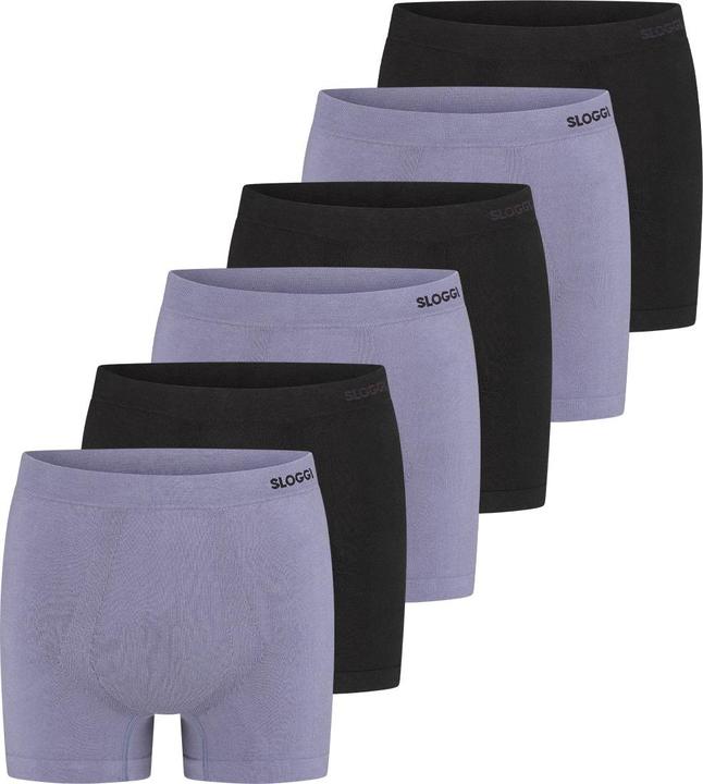 Produktbild Sloggi 6er Pack men GO Smooth Retro Short / Pant (M, 6er Pack)