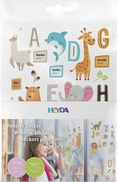 Image du produit Heyda Animaux/Alphabet Window Craft Set