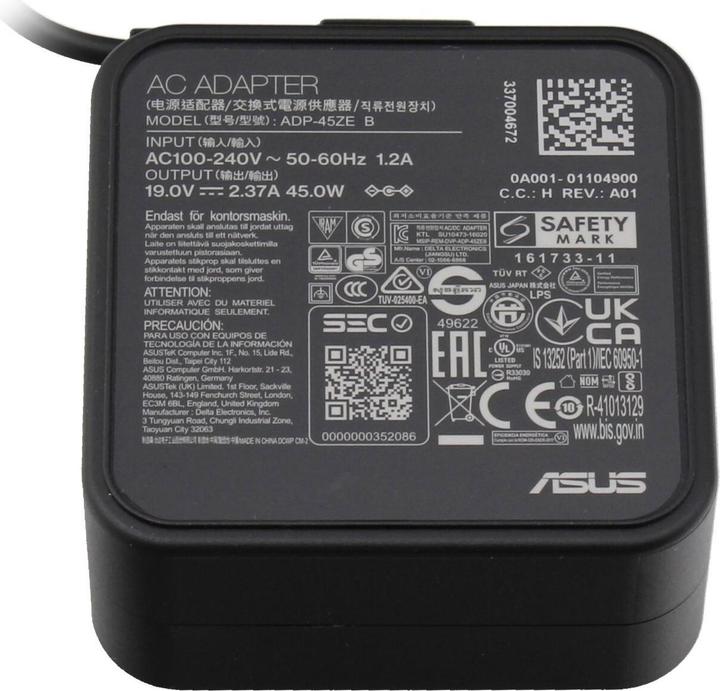 Actual product image ASUS Power Adapter (45 W)
