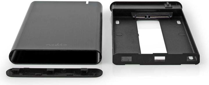 Productafbeelding Nedis Harde schijf behuizing 2,5" | USB 3.2 Gen1 | USB Type-A / USB Type-C™ | Notebook / PC | Aluminium (2.5")