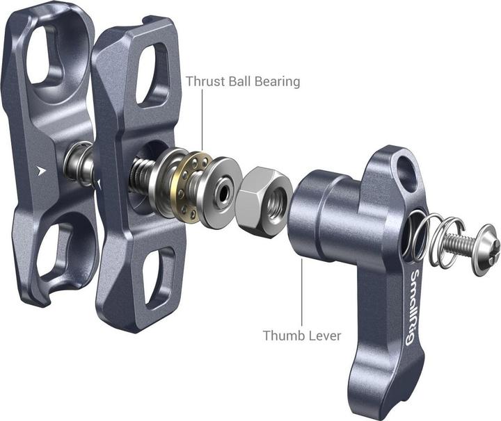 Image du produit SmallRig Bras magique avec têtes à deux balles (Accessoires vidéo divers)