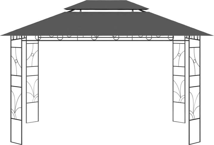 Produktbild vidaXL Gartenpavillon (400 cm, 300 cm)