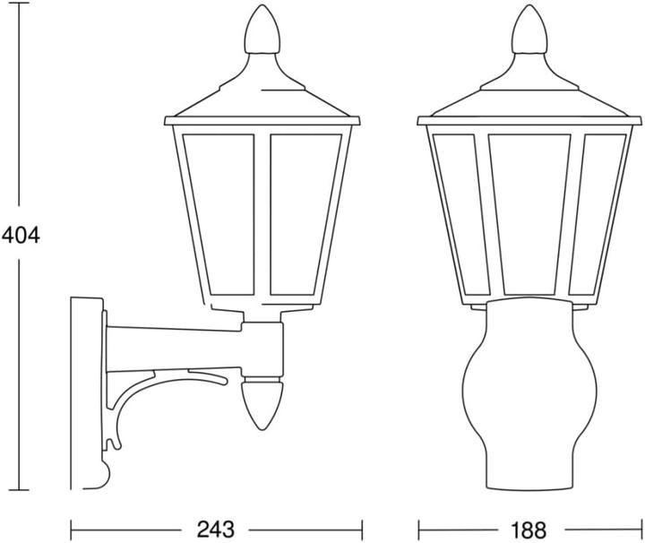 Immagine prodotto Steinel Luce esterna L 15 M (E27, IP44)