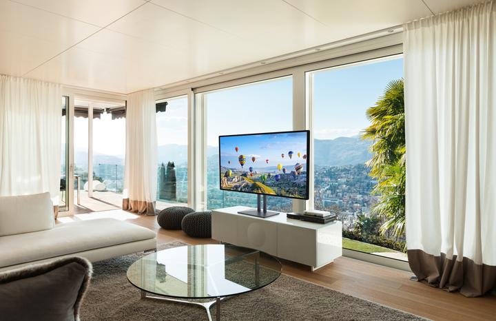 Image du produit Peerless TRUVUE TTS6X4 support TV universel avec articulation pivotante pour 55 à 85 pouces à VESA 600x400 (52.20 kg, 55" - 85")