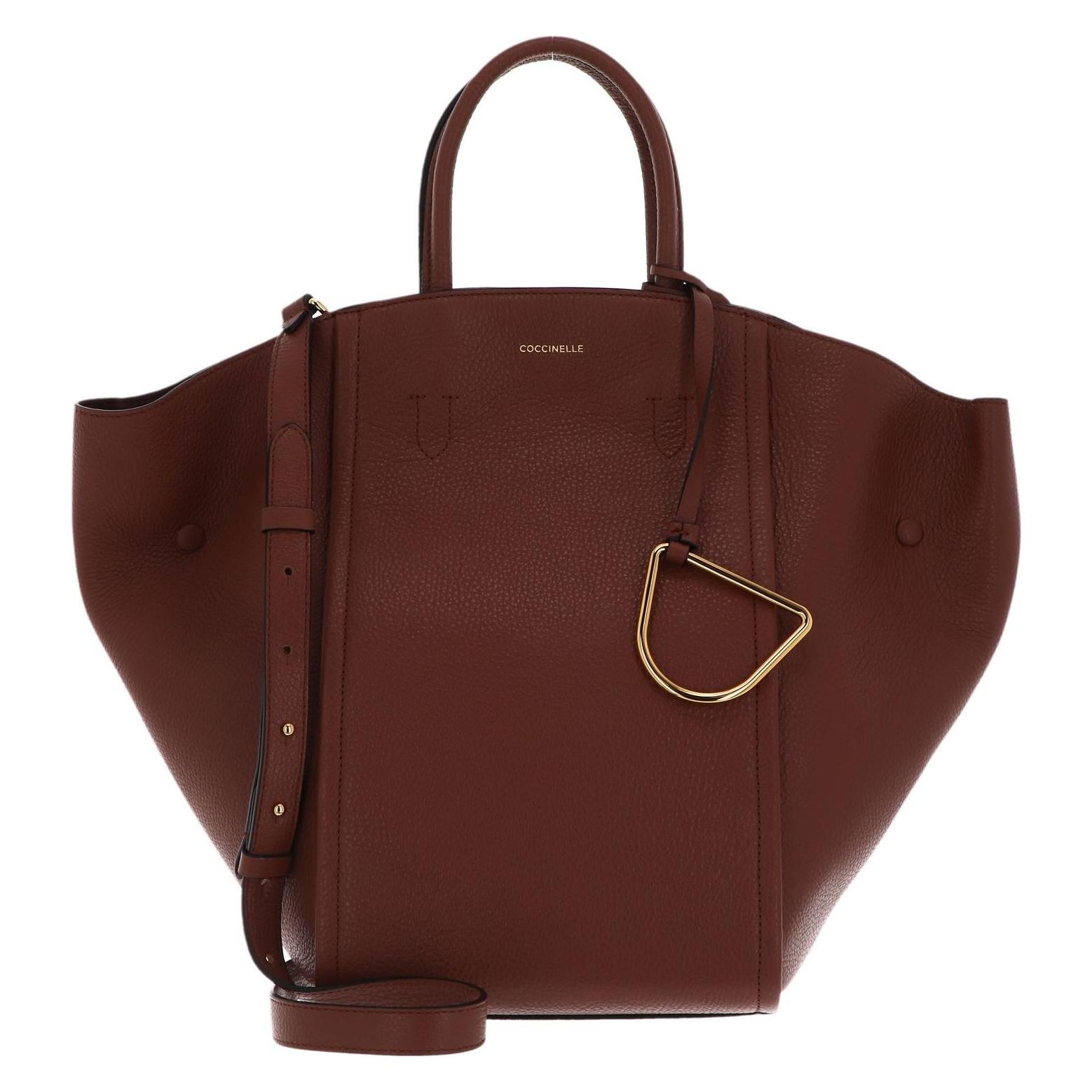 Coccinelle, Damen, Handtasche, Narcisse Handbag, Braun