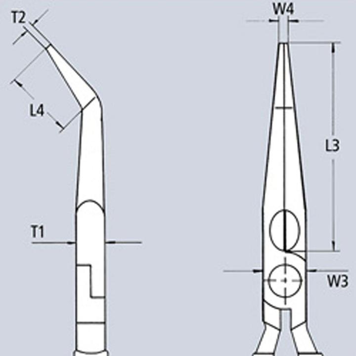 Actual product image Knipex Long Reach Needle Nose Pliers (280 mm)