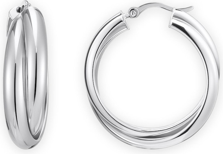 Actual product image Thomas Sabo Creoles intertwined design (925 silver)