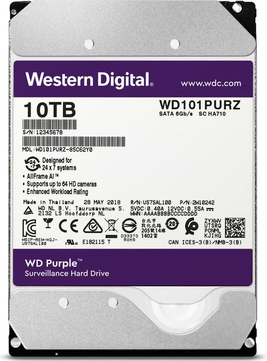 Produktbild WD Purple (10 TB, 3.5")