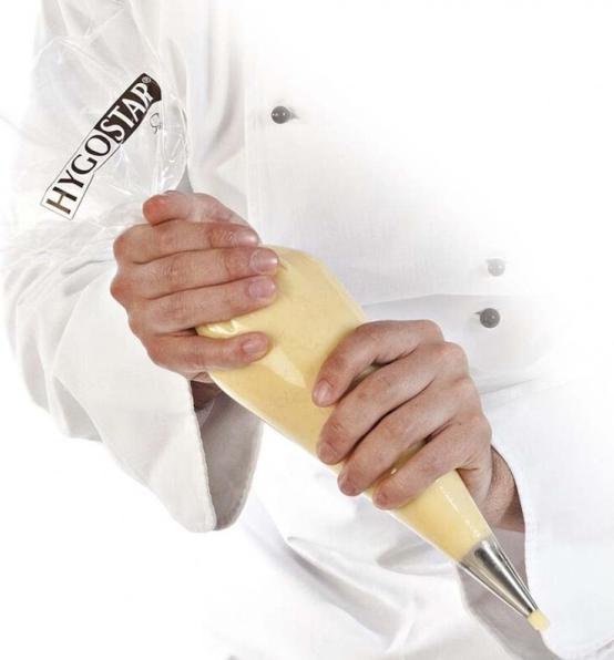 Actual product image Antalis Spray bag L clear 550x265mm 75my 100pcs/Rl - (100pcs) (Piping bag)