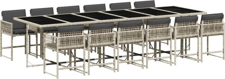 Produktbild vidaXL Garten Essgruppe (330 x 106 x 73 cm)