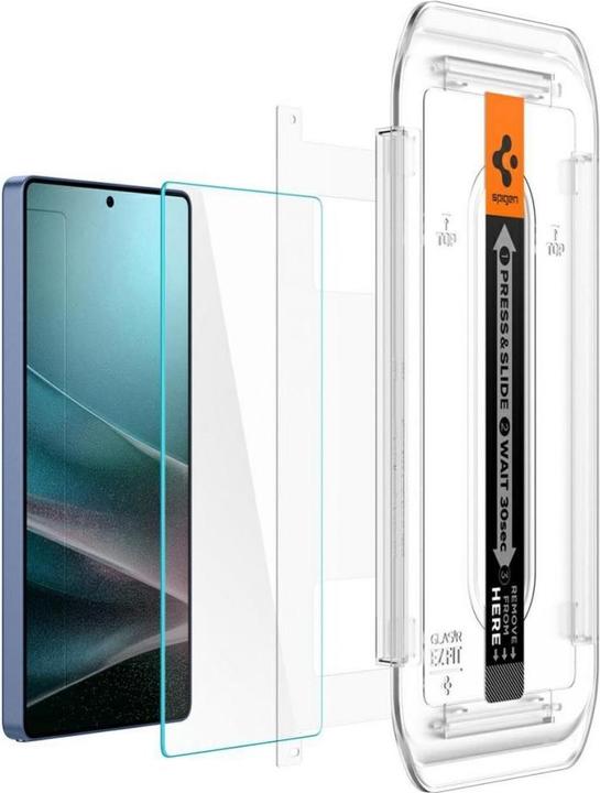 Immagine prodotto Spigen Samsung Galaxy S25 Ultra Glas.tR EZ Fit HD Screen Protector, 2-pack (2 Pezzo/i, Samsung Galaxy S25 Ultra)