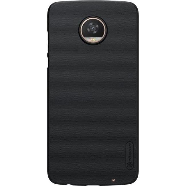 Nillkin Super Frosted Shield Series (Motorola Moto Z2 Play), Smartphone Hülle, Schwarz