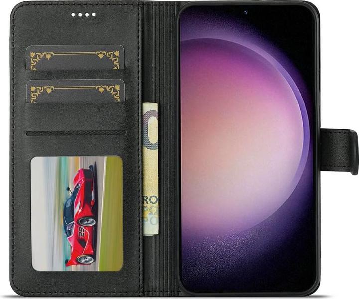 Actual product image LC.Imeeke Galaxy S25 - Leder Etui Hülle (Samsung Galaxy S25)