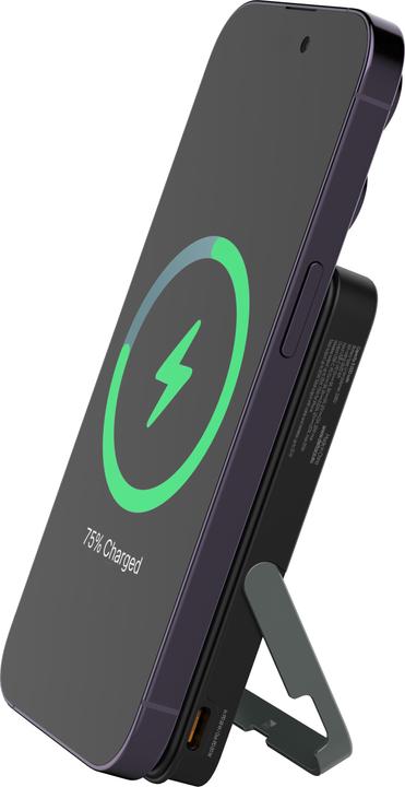 Actual product image Deltaco Power Bank - 5000 mAh Powerbank - Sort - 5000 mAh (5000 mAh, 20 W, 19.25 Wh)