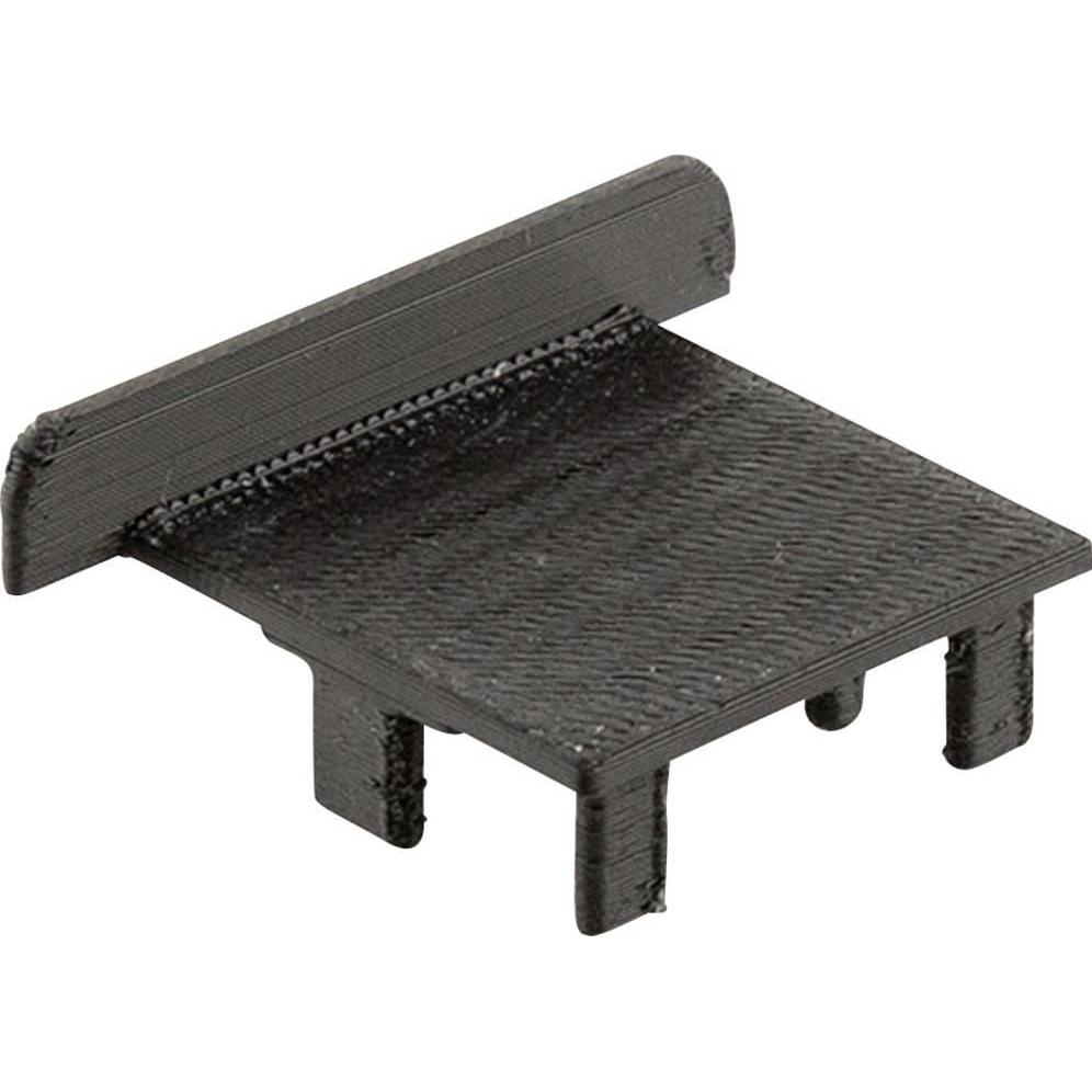 Light In The Attic Records, Striscia LED, Profil Endkappe, Combo Klick T-Profil Endkappe, 35 F, metallisiert, 1 Stk., PVC, Länge: 25 mm, Breit (2.50 c