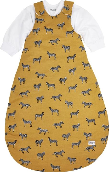 Meyco Baby Zebra Animal baby slaapzak rond tweedelig - honey gold - 80/86 - 2.5 TOG (2,5 TOG, Herfst, Het hele jaar, Lente, Winter, Zomer)