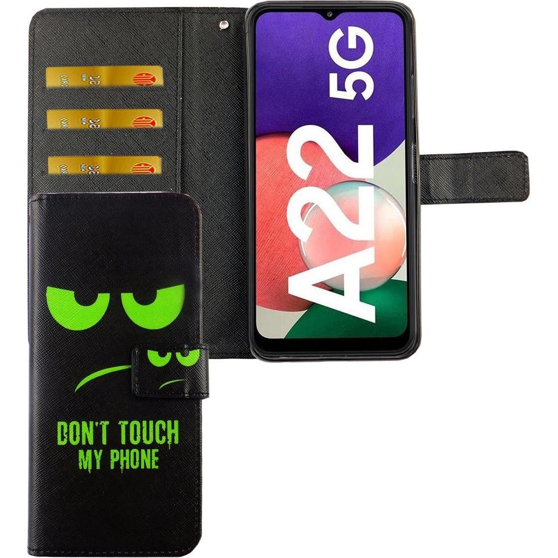 Thumbnail - König Design Handyhülle für Samsung Galaxy A22 5G Case Cover Schutztasche Schutzhülle Tasche (Samsung Galaxy A22 5G), Sm...