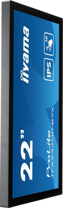 Immagine prodotto iiyama 21,5 pollici IPS 1920 x 1080 10 Point Touch Anti-Fingerprint 1000:1 305 cd (1920 x 1080 pixel, 22")