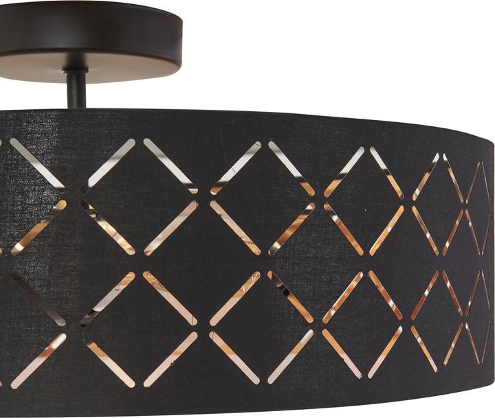 Produktbild Lux.Pro Deckenleuchte Bay Schwarz/Weiss (E27)