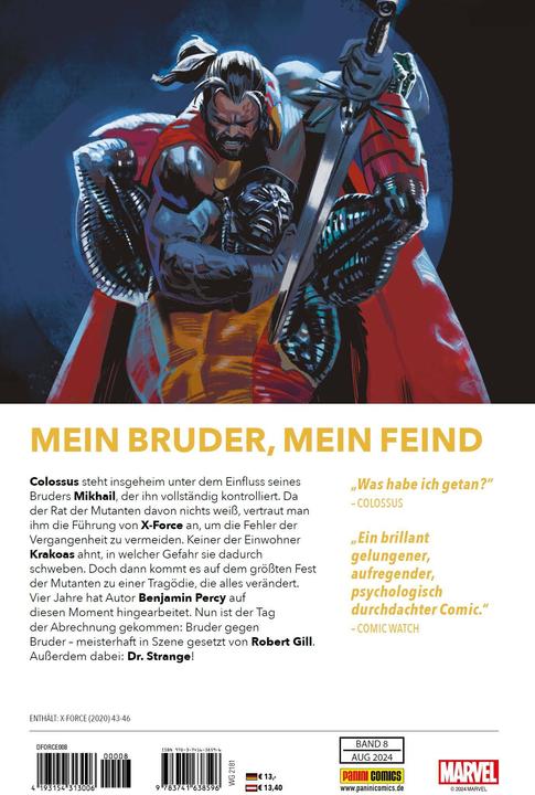 Actual product image Panini X-Force (DE)