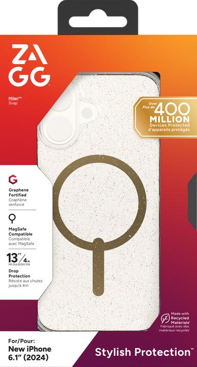 Image du produit Zagg Milan Snap (Apple iPhone 16)