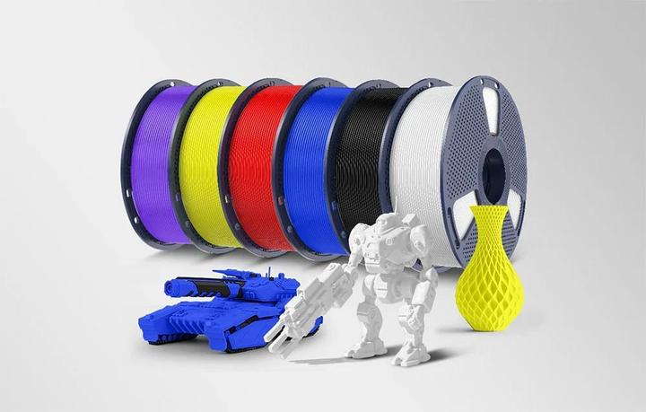 Actual product image Sunlu Filament PLA Classic Błękitny (PLA, 1.75 mm, 1000 g)