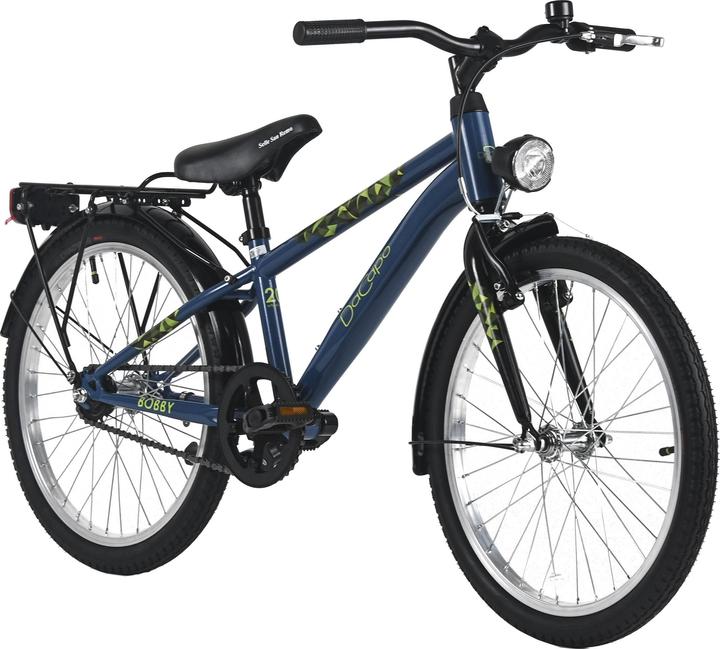 Kinderfahrrad 20" Bobby 1 Gang RH 27 cm mit Beleuchtung - Ab 6 Jahre (20")