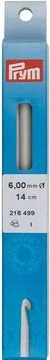 Actual product image Prym Crochet hook without handle, grey 6.00 mm, 14 cm, bag, plastic