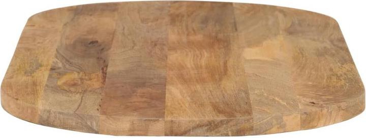 Image du produit VidaXL Plateau de table Plateau en bois massif 80x40x3,8cm Ovale bois massif Mango
