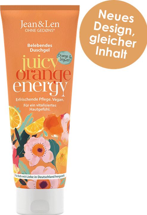 Actual product image Jean & Len Jean&Len dušigeel apelsin ja ingver 250 ml (250 ml)