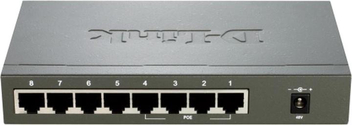 Actual product image D-Link 8-PORT LAYER2 POE (8 Ports)