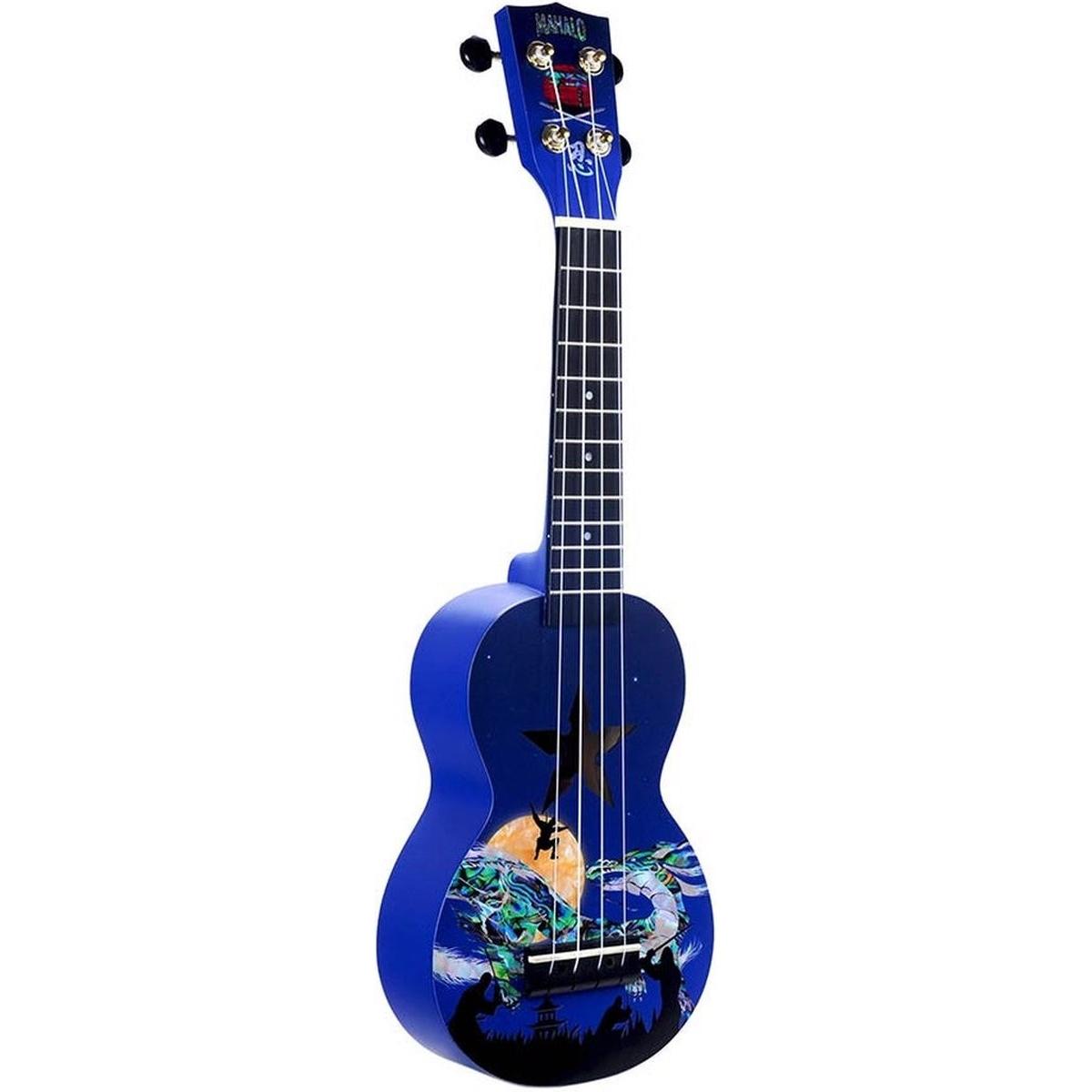 Mahalo Ukulele Soprano Serie Art Ninja (Soprano, Soprano), Ukulele, Multicolore