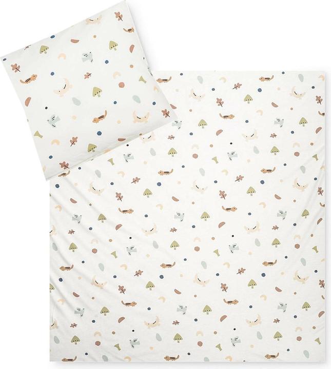 Braun, multicolour, Weiss, White