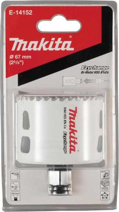 Produktbild Makita EZYCHANGE BIM-Lochsäge 67mm (67 mm)