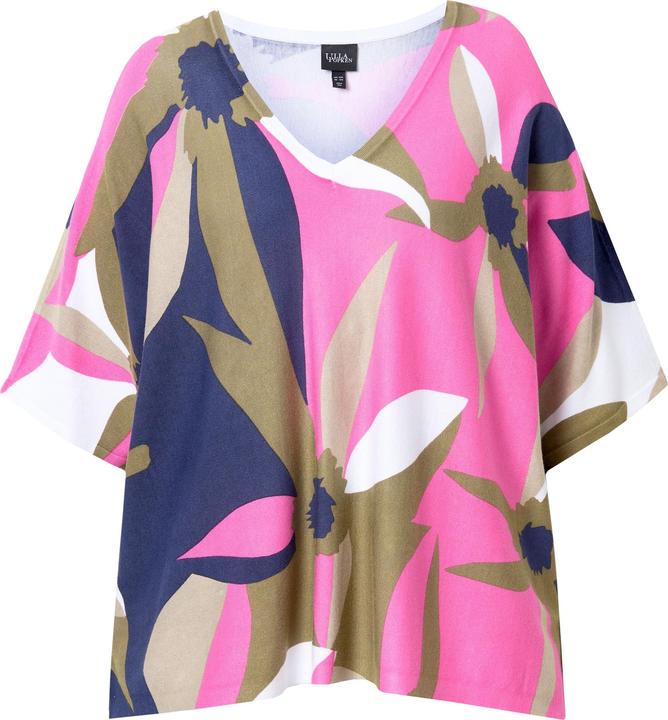 Actual product image Ulla Popken Oversized Flower Print Sweater (42, 44, 46, 48)