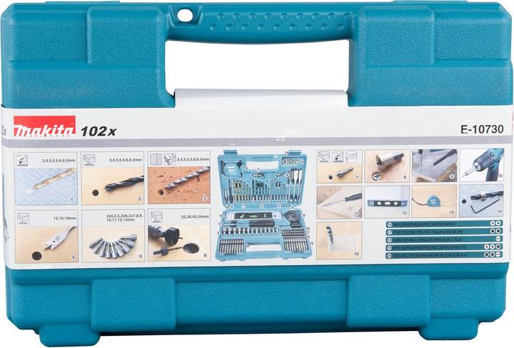 Productafbeelding Makita Zubehörsatz im Koffer (Inbus)