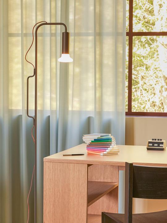 Actual product image Hübsch Ido Floor Lamp Brown (G9)