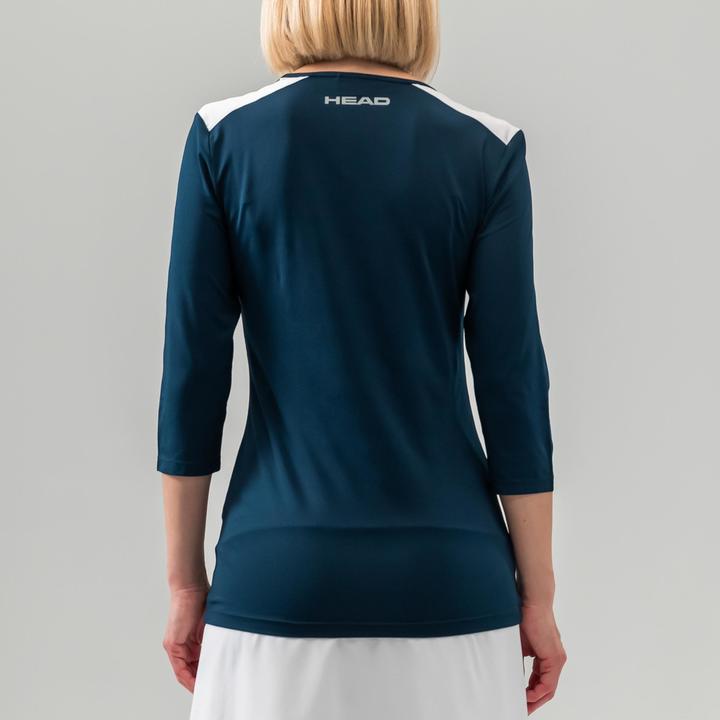 Immagine prodotto Head Camicia Club Tech 3/4 W blu scuro (XL)