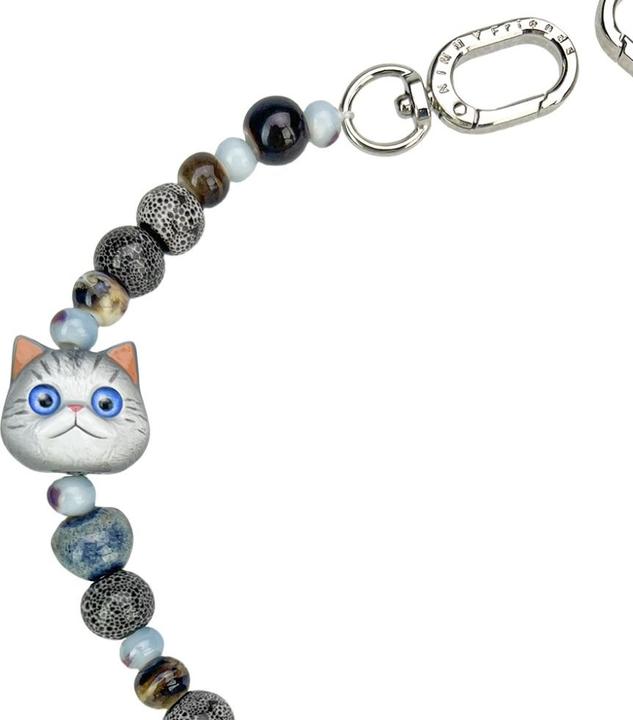 Produktbild Nimmy Bag charm handstrap New Big Eye Cute Pets 2.0 grey