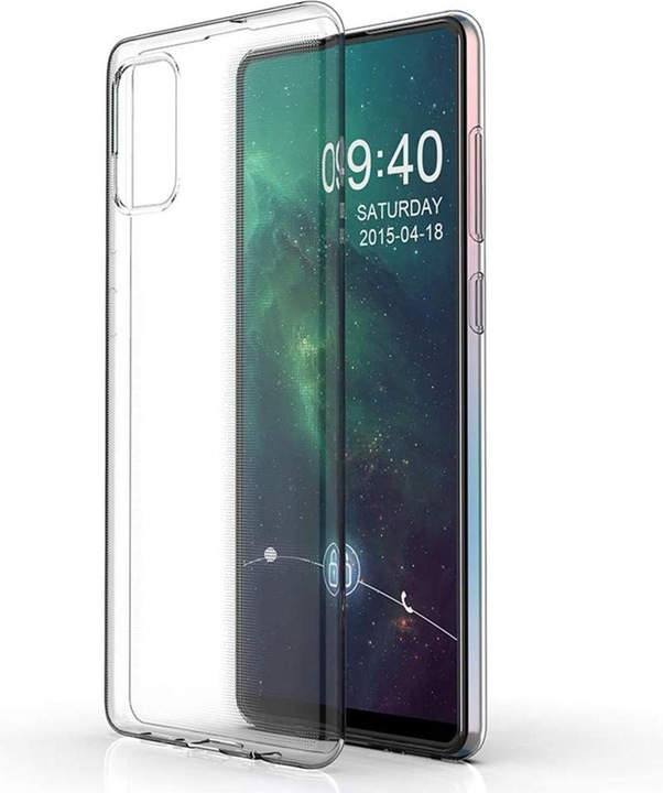 Produktbild König Design Handyhülle für Samsung Galaxy A71 Schutzcase Backcover Bumper Etuis Transparent (Samsung Galaxy A71)