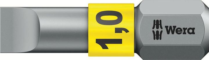 Actual product image Wera 800/1 BTZ 1,0 x 5,5 x 25 mm (Hexagonal)