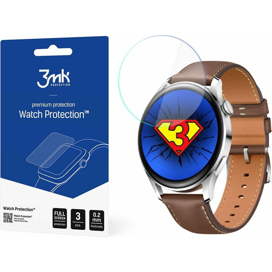 Thumbnail - 3MK Watch Protection v. ARC+ do Huawei Watch 3, Smartwatch Zubehör, Transparent