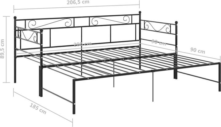 Image du produit vidaXL Schlafsofa-Gestell (90 x 200 cm)