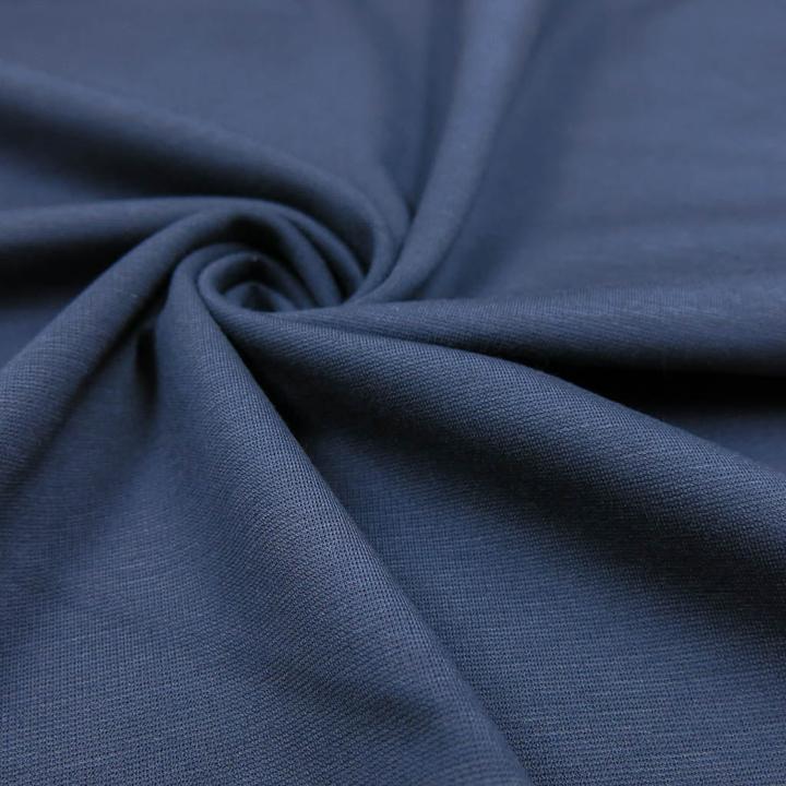 Produktbild Stoffrestposten Marineblauer Punta di Roma Stoff