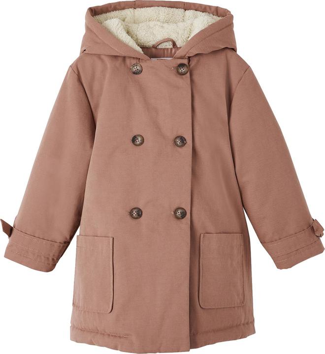 Produktbild Vertbaudet Mädchen Winterjacke mit Kapuze, Wattierung Recycling-Polyester